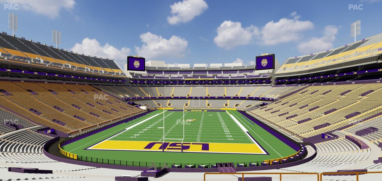 Tiger Stadium - Section 232 Seat View