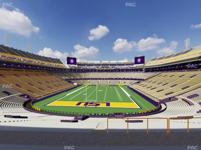 Tiger Stadium - Section 232 Seat View