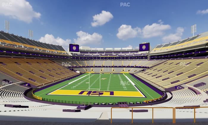 Tiger Stadium - Section 232 Seat View