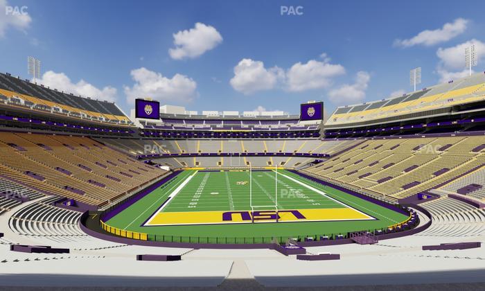 Tiger Stadium - Section 234 Seat View