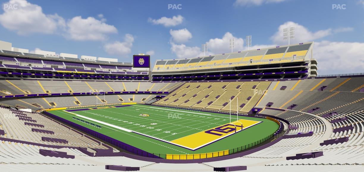 Tiger Stadium - Section 240 Seat View