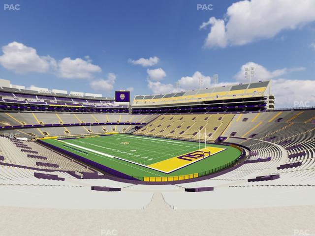 Tiger Stadium - Section 240 Seat View