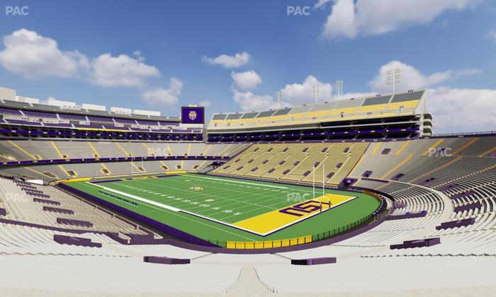Tiger Stadium - Section 240 Seat View