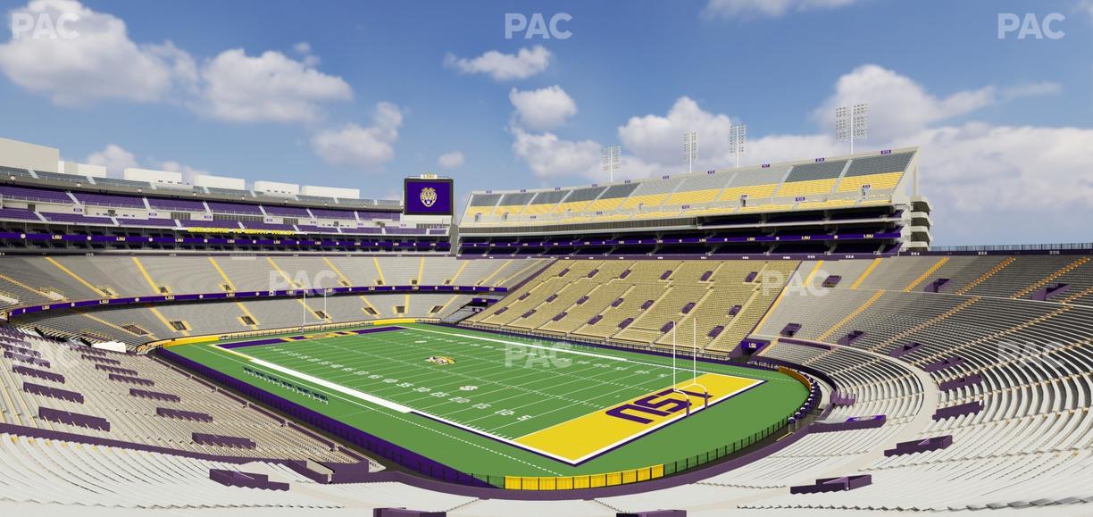 Tiger Stadium - Section 240 Seat View