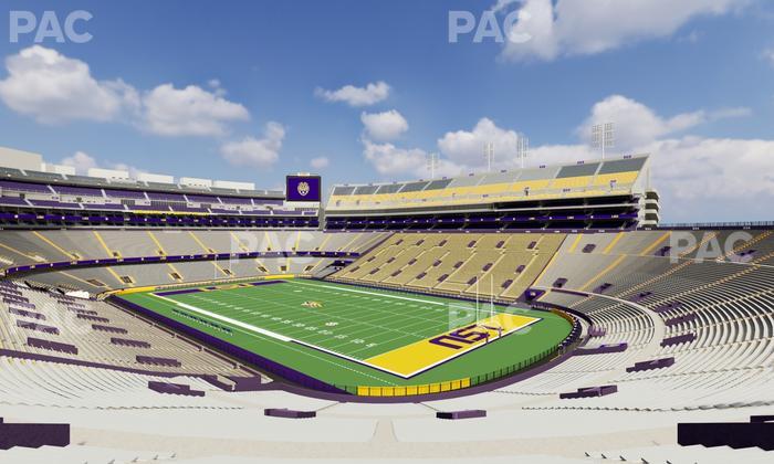 Tiger Stadium - Section 240 Seat View