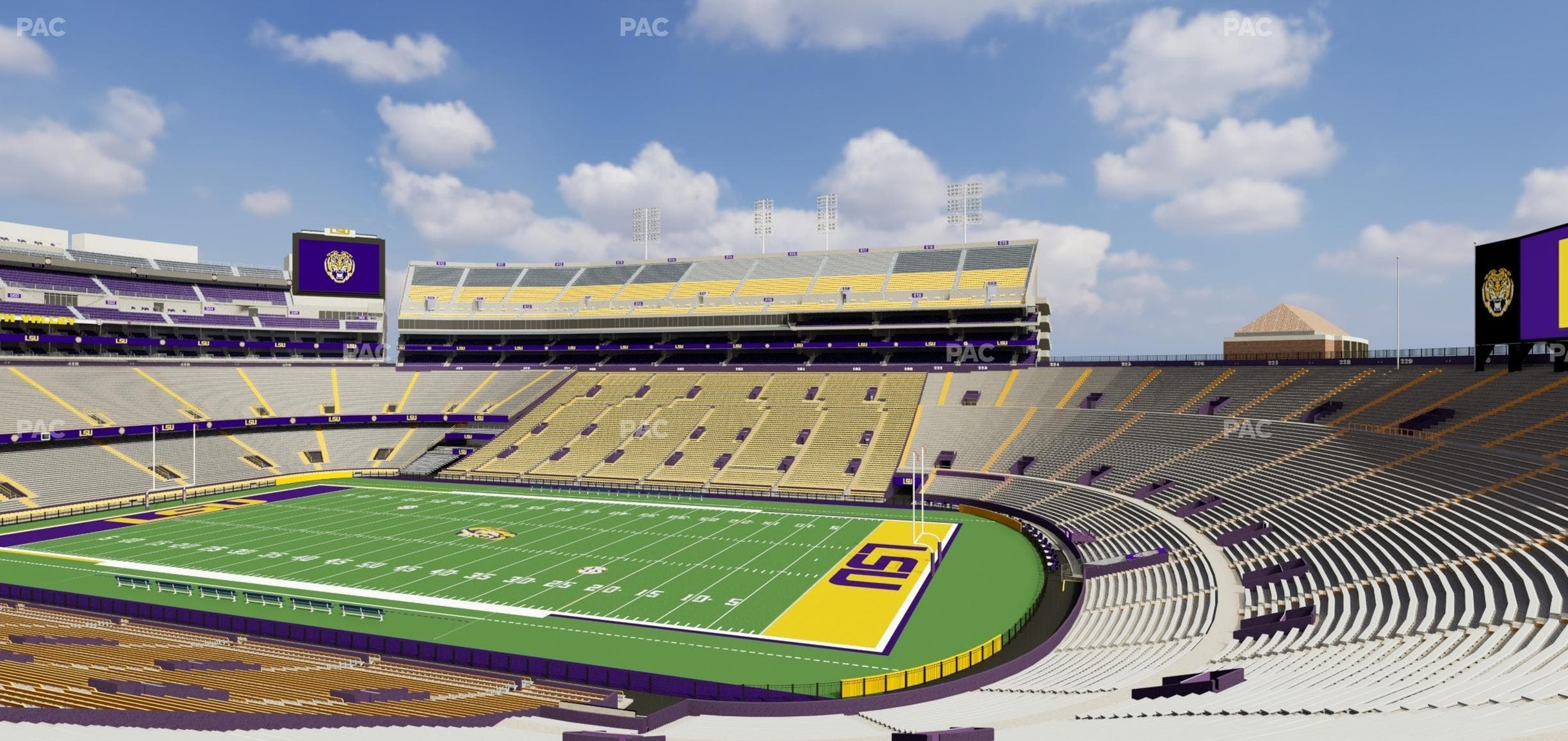 Tiger Stadium - Section 242 Seat View