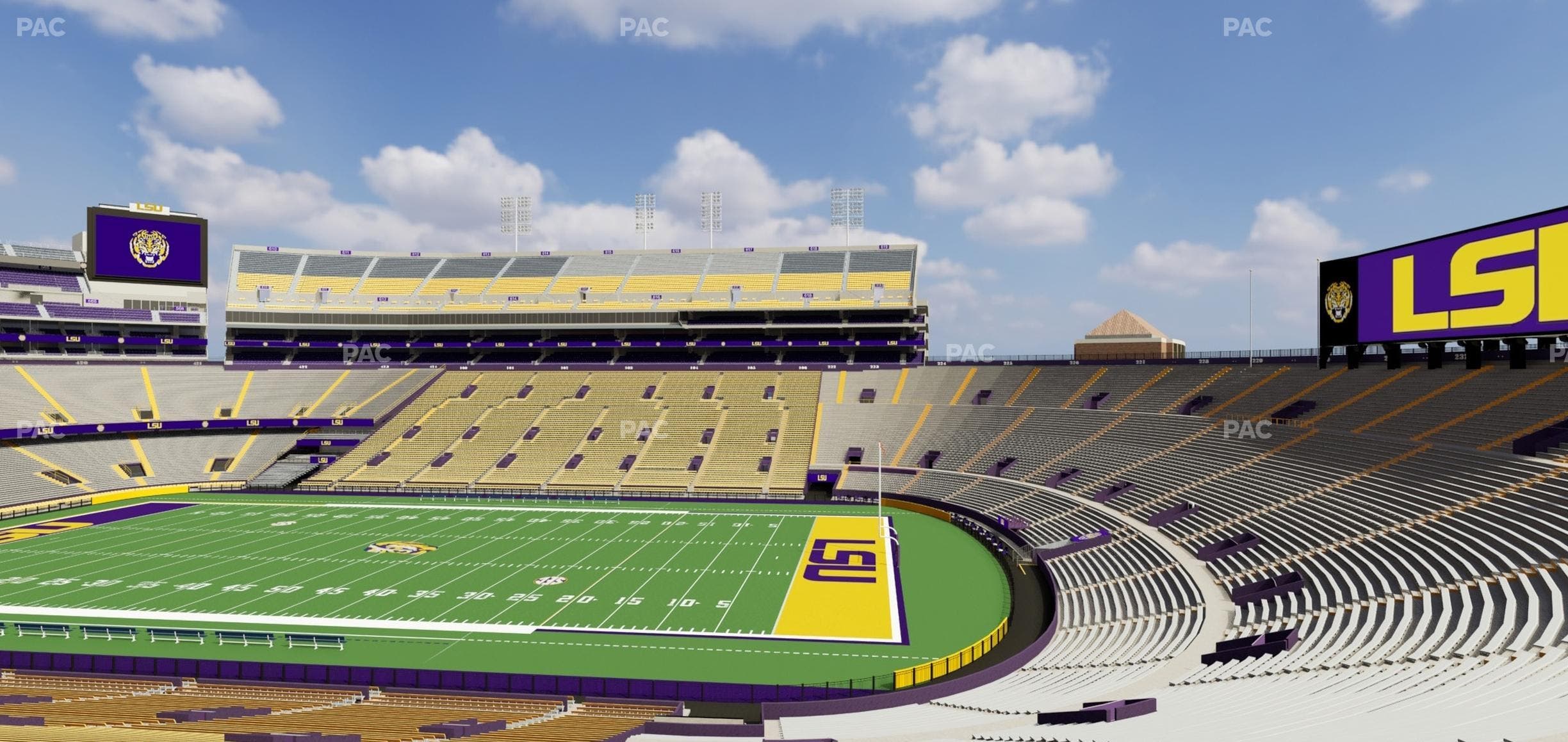 Tiger Stadium - Section 243 Seat View