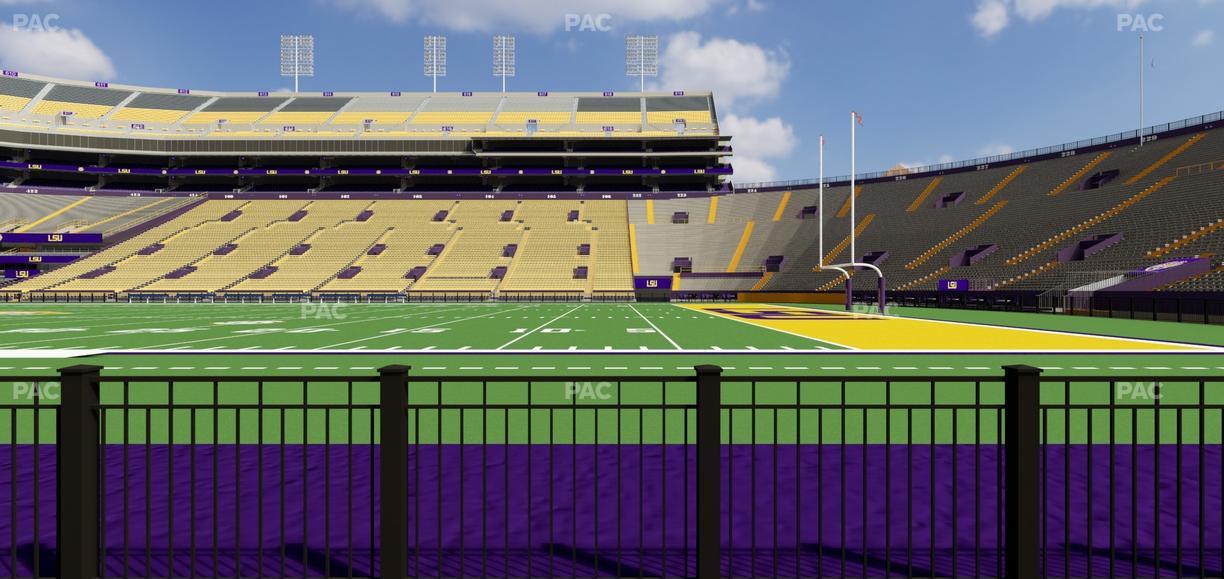 Tiger Stadium - Section 300 Seat View