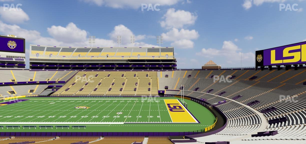 Tiger Stadium - Section 300 Seat View