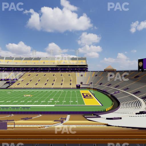 Tiger Stadium - Section 300 Seat View
