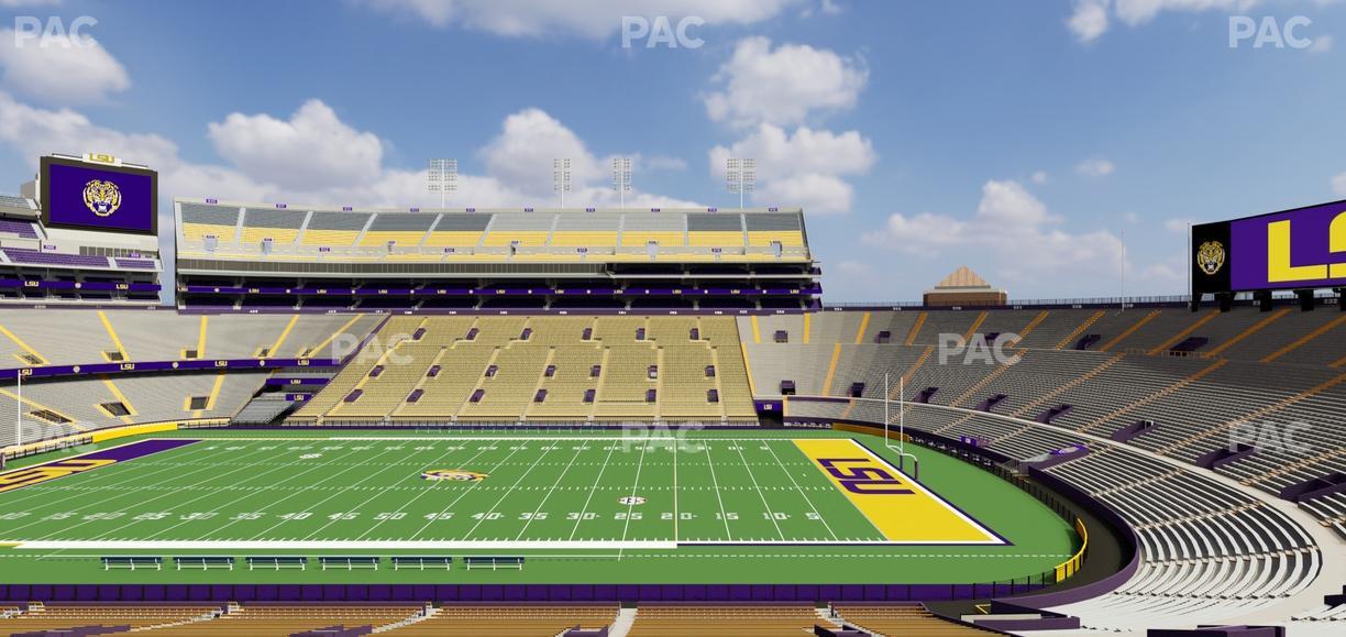 Tiger Stadium - Section 301 Seat View