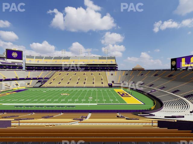 Tiger Stadium - Section 301 Seat View