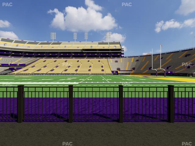 Tiger Stadium - Section 301 Seat View