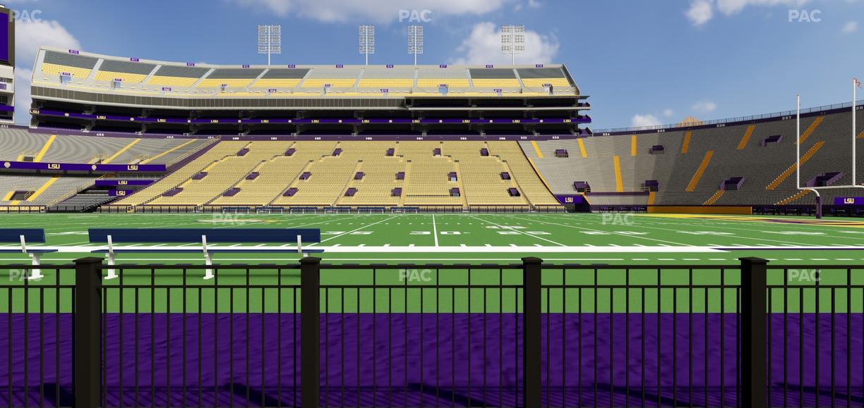 Tiger Stadium - Section 302 Seat View