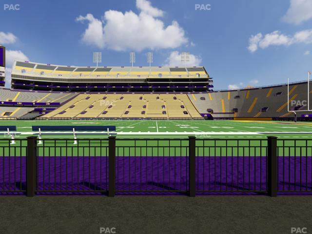 Tiger Stadium - Section 302 Seat View