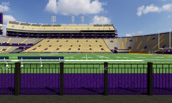 Tiger Stadium - Section 302 Seat View
