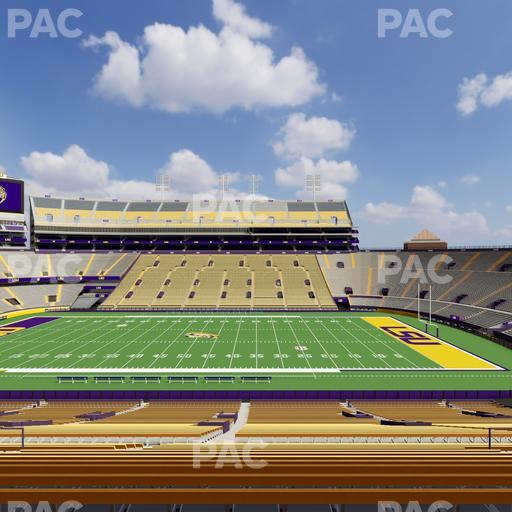 Tiger Stadium - Section 302 Seat View