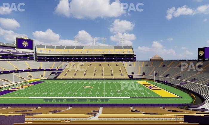 Tiger Stadium - Section 302 Seat View