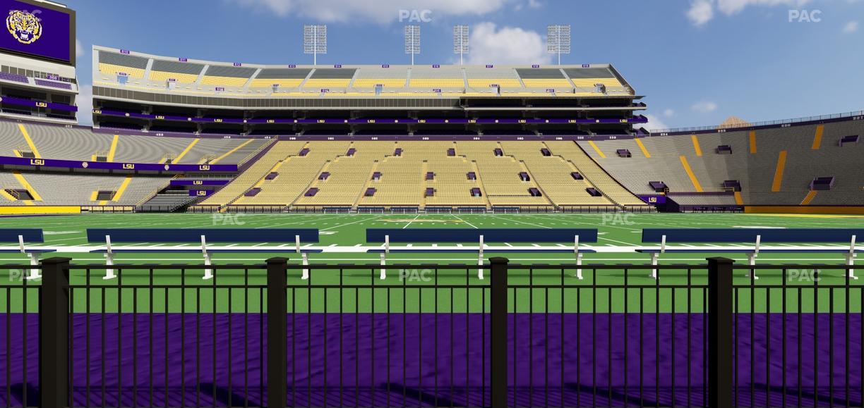 Tiger Stadium - Section 303 Seat View