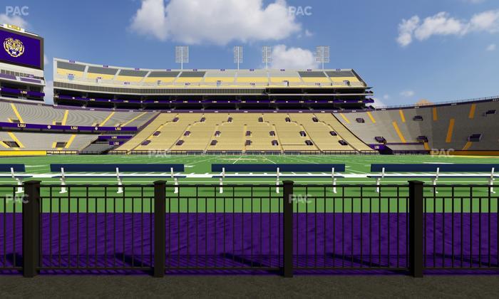Tiger Stadium - Section 303 Seat View