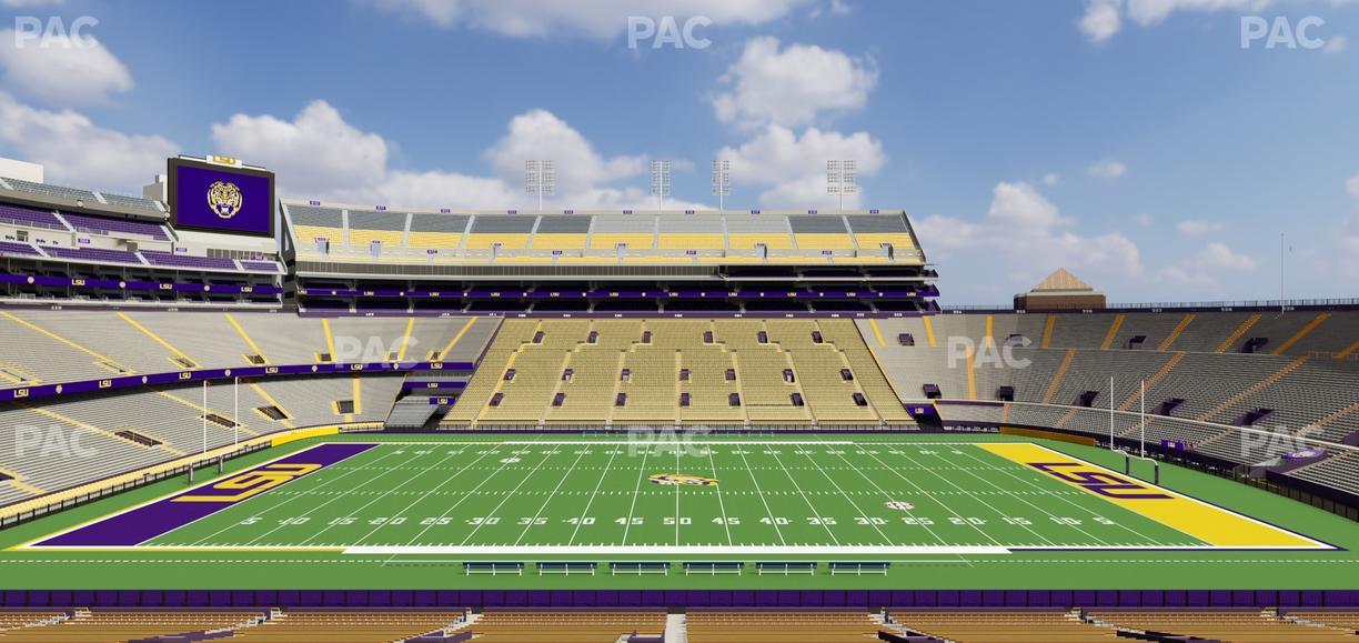 Tiger Stadium - Section 303 Seat View