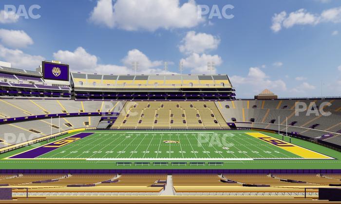 Tiger Stadium - Section 303 Seat View