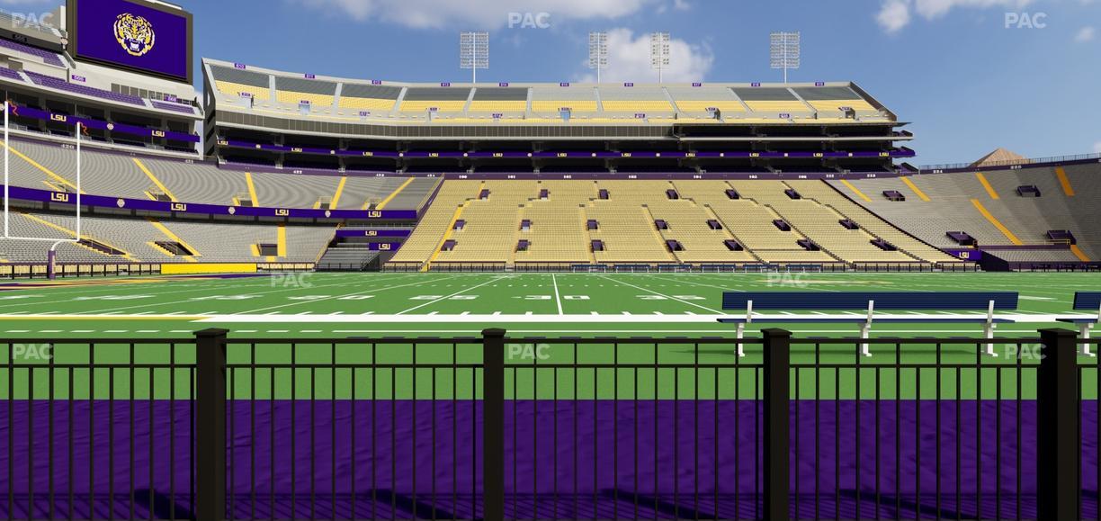 Tiger Stadium - Section 304 Seat View
