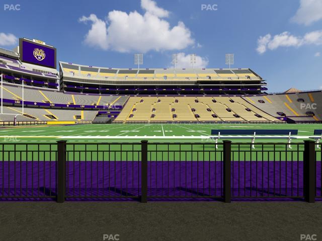 Tiger Stadium - Section 304 Seat View