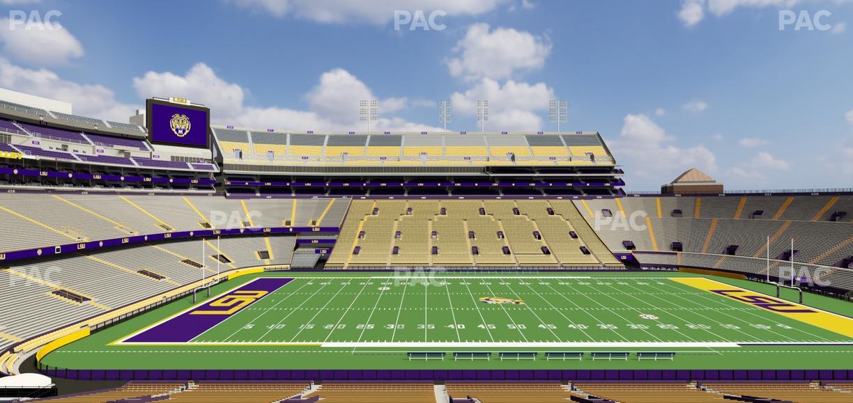 Tiger Stadium - Section 304 Seat View