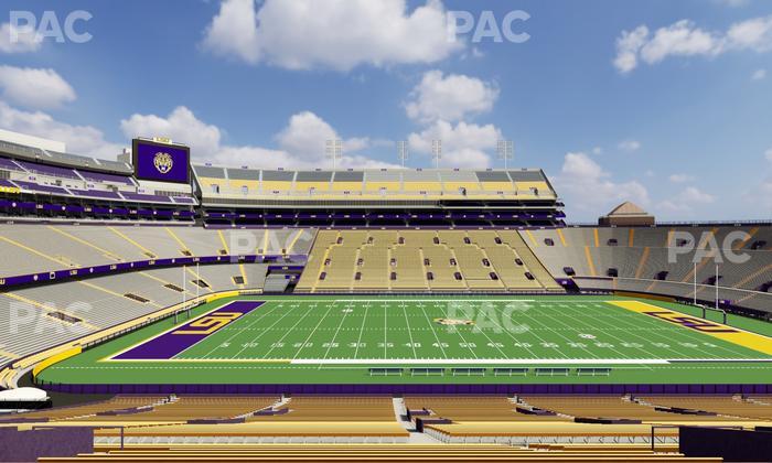 Tiger Stadium - Section 304 Seat View