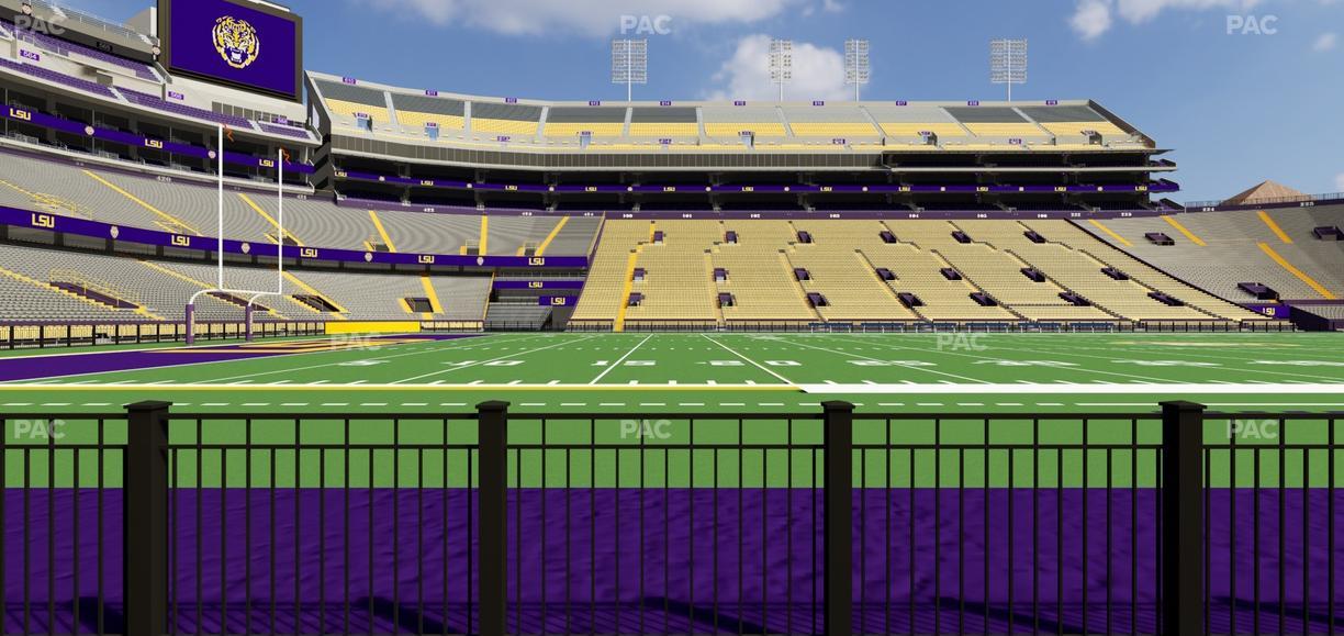 Tiger Stadium - Section 305 Seat View