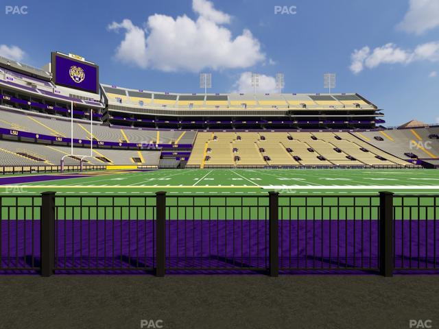 Tiger Stadium - Section 305 Seat View