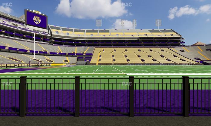 Tiger Stadium - Section 305 Seat View