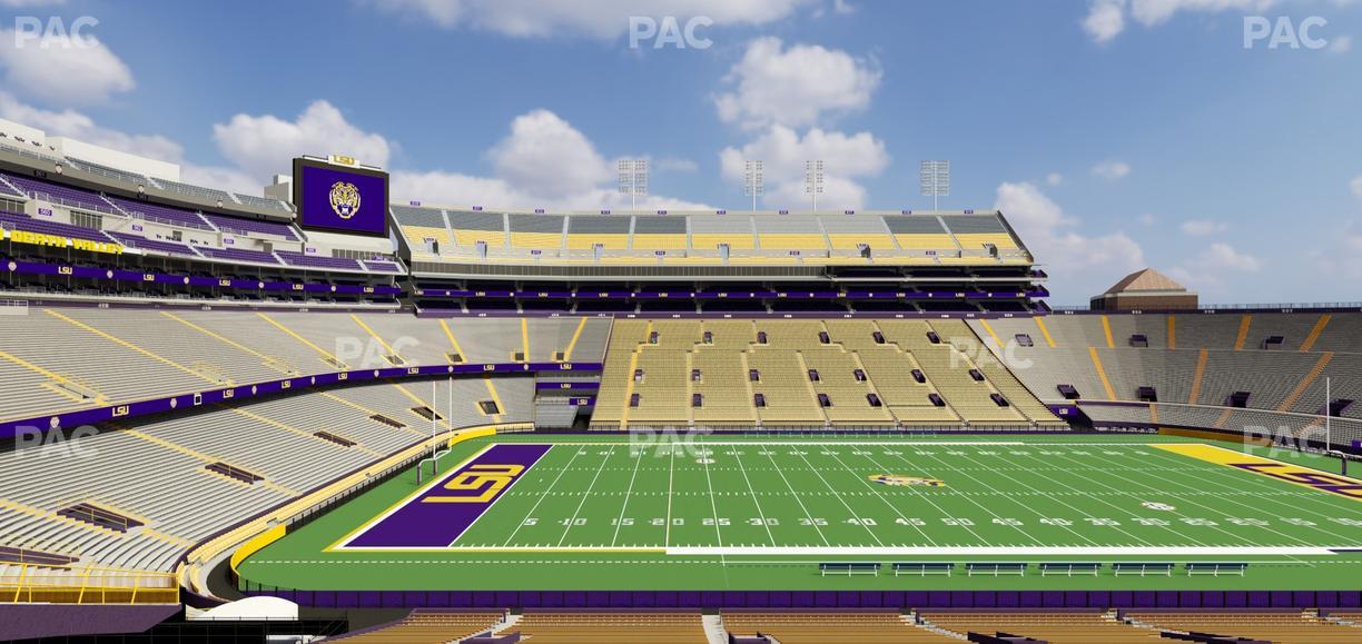 Tiger Stadium - Section 305 Seat View