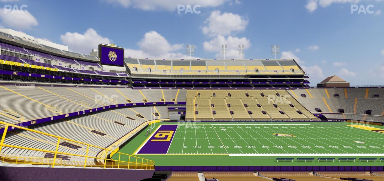 Tiger Stadium - Section 306 Seat View