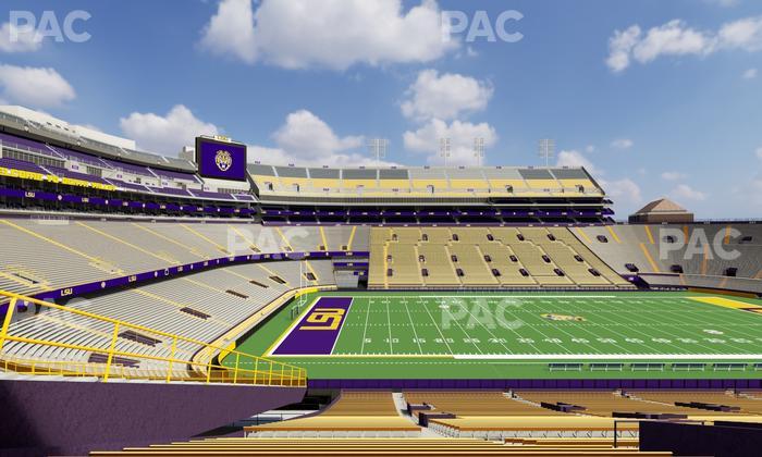 Tiger Stadium - Section 306 Seat View