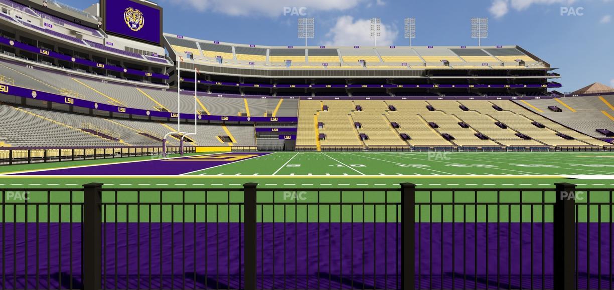 Tiger Stadium - Section 306 Seat View