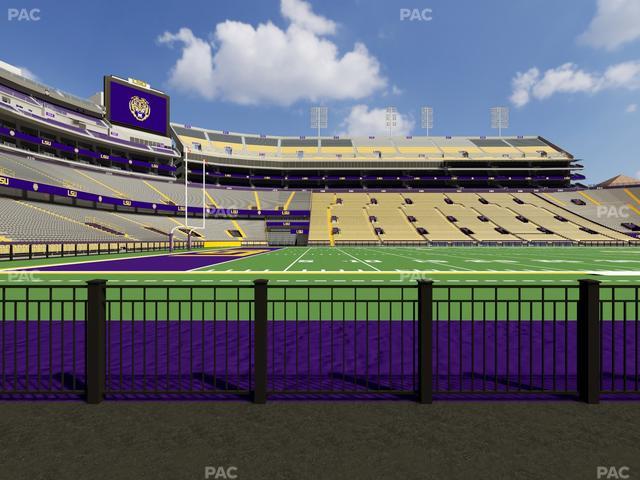 Tiger Stadium - Section 306 Seat View