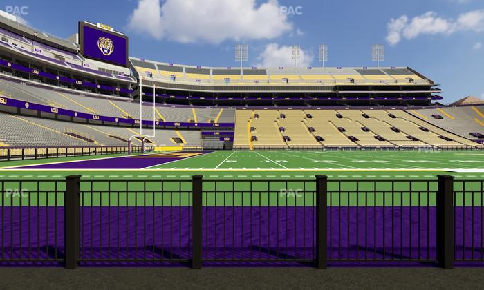 Tiger Stadium - Section 306 Seat View