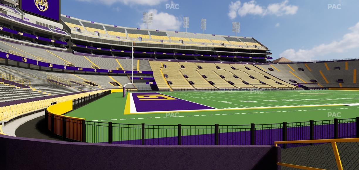 Tiger Stadium - Section 401 Seat View