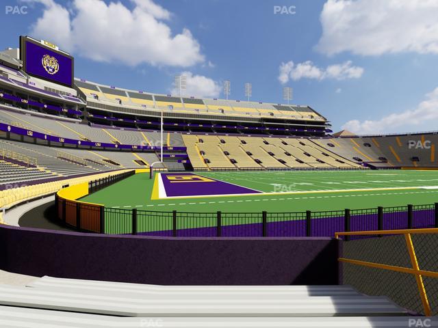Tiger Stadium - Section 401 Seat View