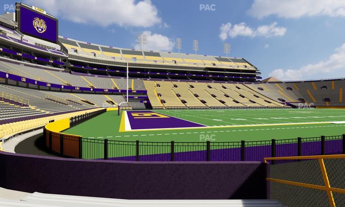 Tiger Stadium - Section 401 Seat View