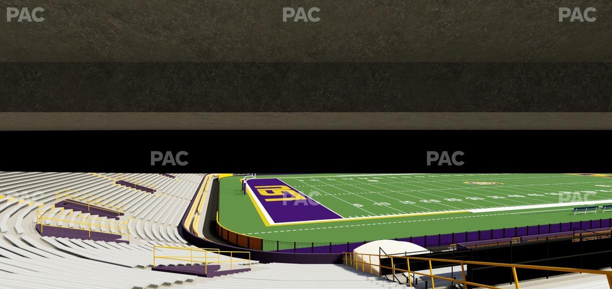 Tiger Stadium - Section 401 Seat View