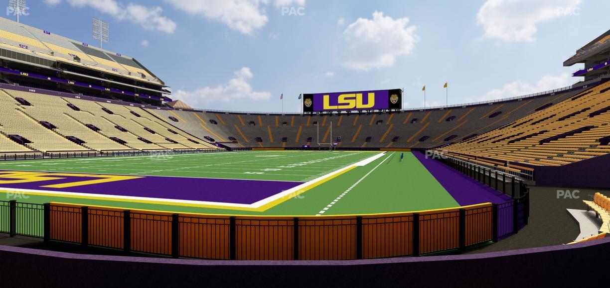 Tiger Stadium - Section 403 Seat View