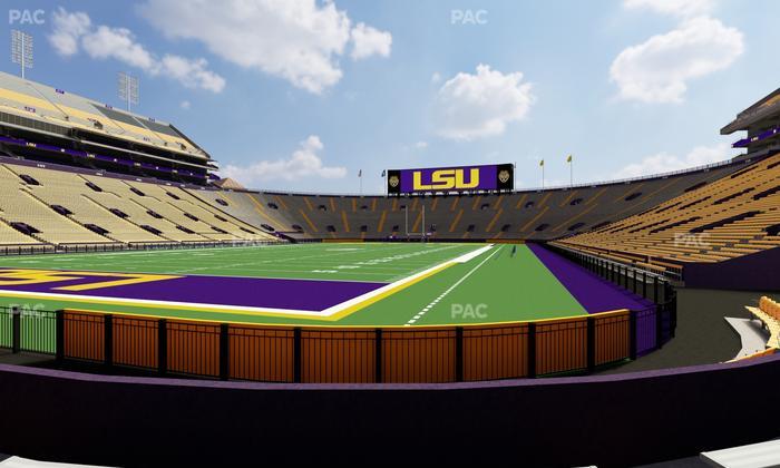 Tiger Stadium - Section 403 Seat View