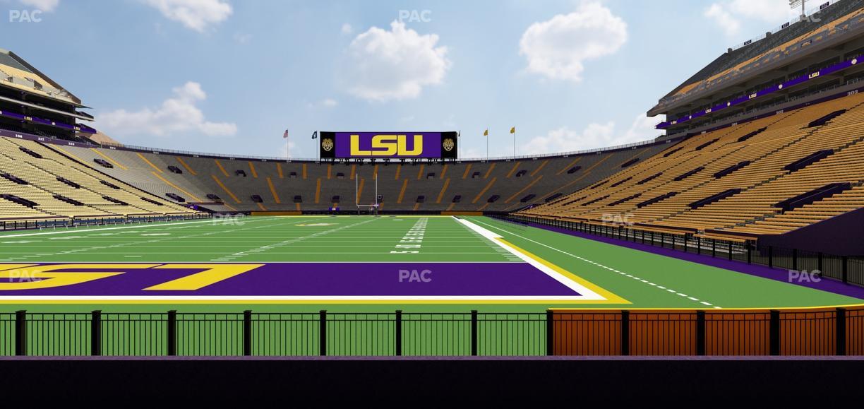 Tiger Stadium - Section 404 Seat View