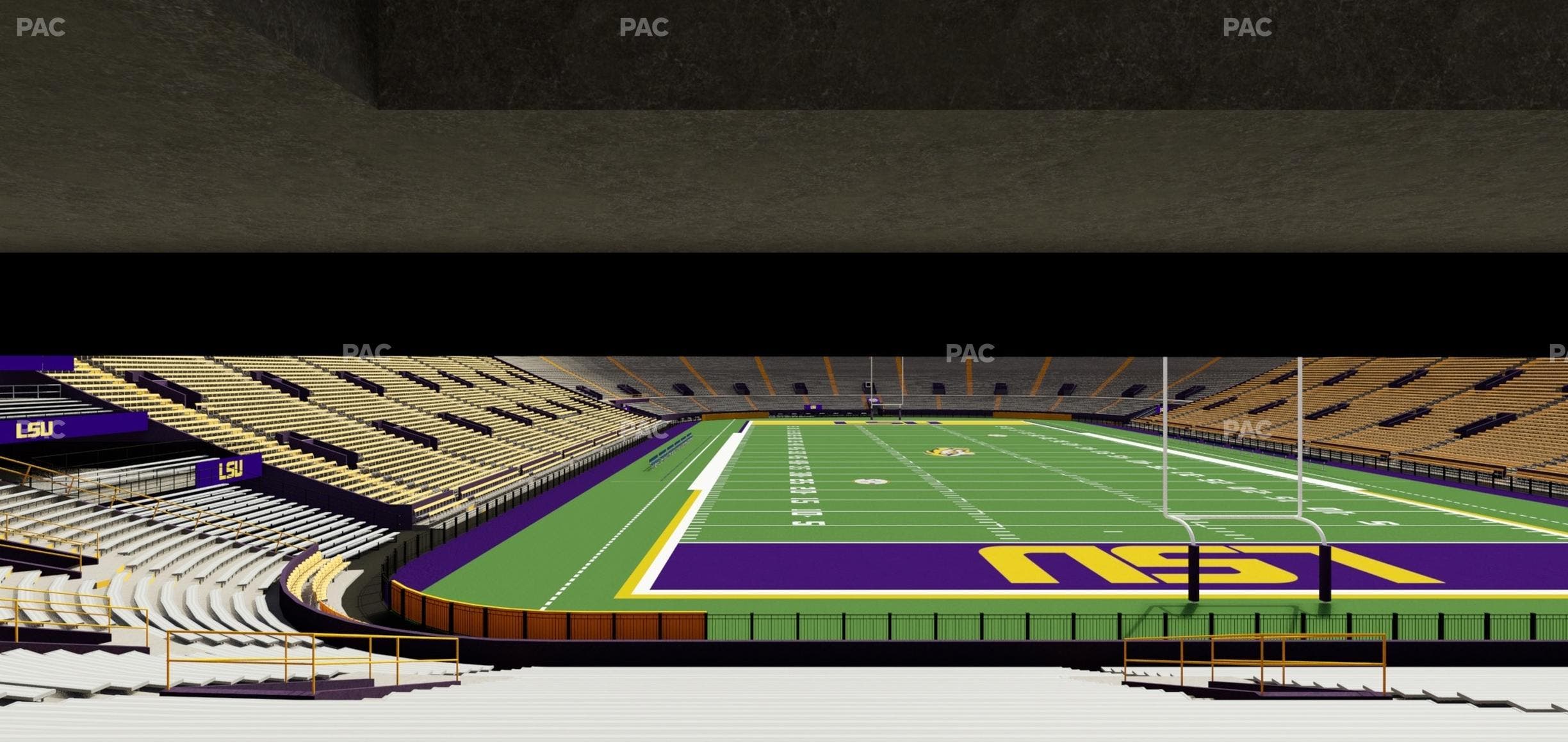 Tiger Stadium - Section 406 Seat View