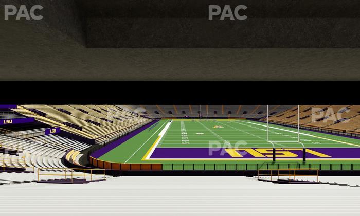 Tiger Stadium - Section 406 Seat View