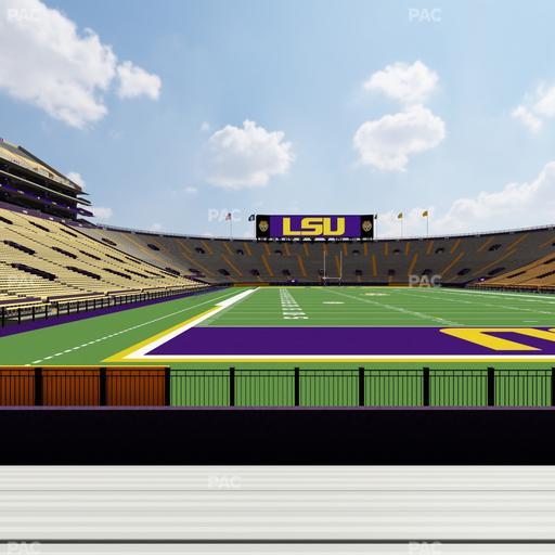 Tiger Stadium - Section 406 Seat View