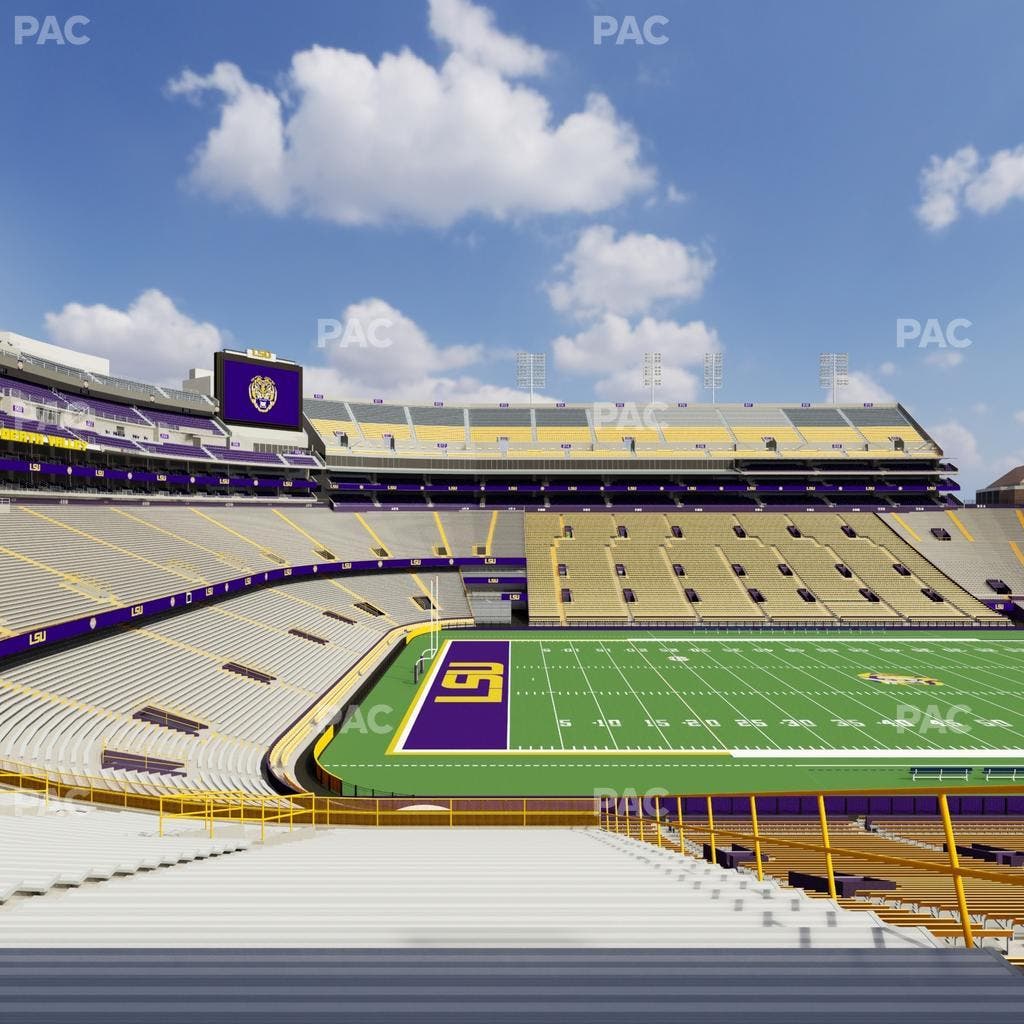 Tiger Stadium - Section 410 Seat View